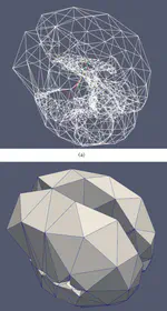 Approach-guided controlled resolution brain meshing for FE-based interactive neurosurgery simulation